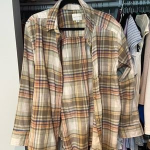 two separate flannels